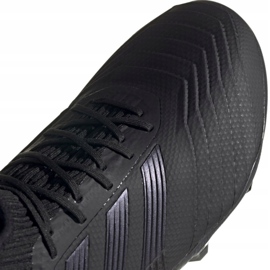 Buty piłkarskie adidas Predator 19.2 Fg M F35603 czarne czarne 2