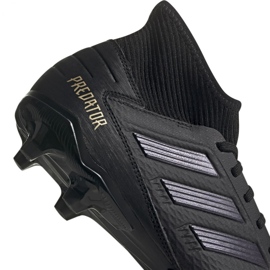 Buty piłkarskie adidas Predator 19.3 Fg M F35594 czarne czarne 3
