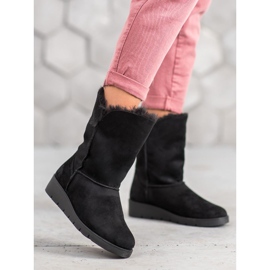 Kylie Ciepłe Mukluki czarne 2
