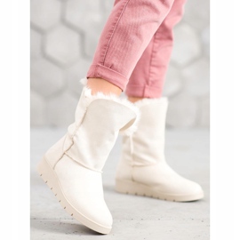 Kylie Ciepłe Mukluki białe 1