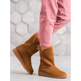 Kylie Ciepłe Mukluki brązowe 1