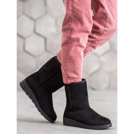 Kylie Wysokie Mukluki czarne 2