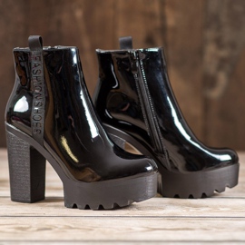 Seastar Lakierowane Botki Fashion czarne 2