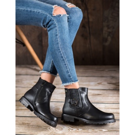 Gogo Workery Z Klamrą czarne 1