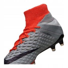 Buty piłkarskie Nike Wmns Hypervenom Phantom 3 Df Fg M 881545-058 wielokolorowe czerwone 4