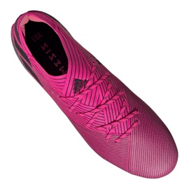 Buty piłkarskie adidas Nemeziz 19.1 Ag Fg M FU7033 różowe różowe 4