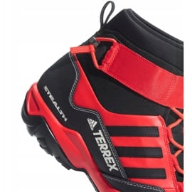 Buty trekkingowe adidas Terrex Hydro Lace M CQ1755 czarne czerwone 1