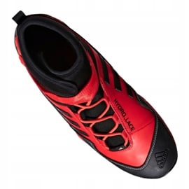 Buty trekkingowe adidas Terrex Hydro Lace M CQ1755 czarne czerwone 4
