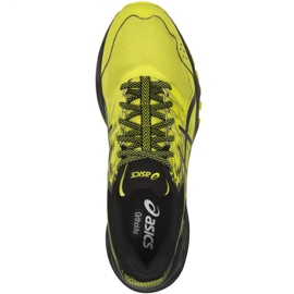 Buty do biegania Asics Gel Sonoma 3 M Gtx T727N- 8990 czarne żółte 1