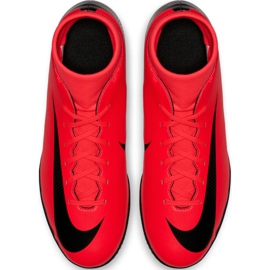 Buty piłkarskie Nike Mercurial Superfly X 6 Club CR7 Ic M AJ3569 600 czerwone wielokolorowe 1