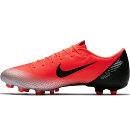 Buty piłkarskie Nike Mercurial Vapor 12 Academy CR7 Mg M AJ3721 600 wielokolorowe czerwone 1