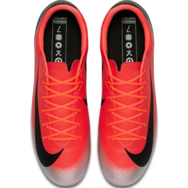 Buty piłkarskie Nike Mercurial Vapor 12 Academy CR7 Mg M AJ3721 600 wielokolorowe czerwone 2