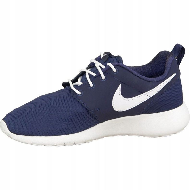 Buty Nike Roshe One Gs W 599728-416 białe granatowe 1
