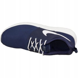 Buty Nike Roshe One Gs W 599728-416 białe granatowe 2