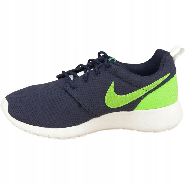 Buty Nike Roshe One Gs W 599728-413 granatowe zielone 1