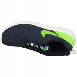 Buty Nike Roshe One Gs W 599728-413 granatowe zielone 2