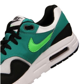 Buty Nike Air Max 1 Gs Jr 807602-111 czarne wielokolorowe zielone 1