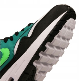 Buty Nike Air Max 1 Gs Jr 807602-111 czarne wielokolorowe zielone 2