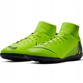 Buty piłkarskie Nike Mercurial Superfly 6 Club Tf M AH7372 701 wielokolorowe zielone 3