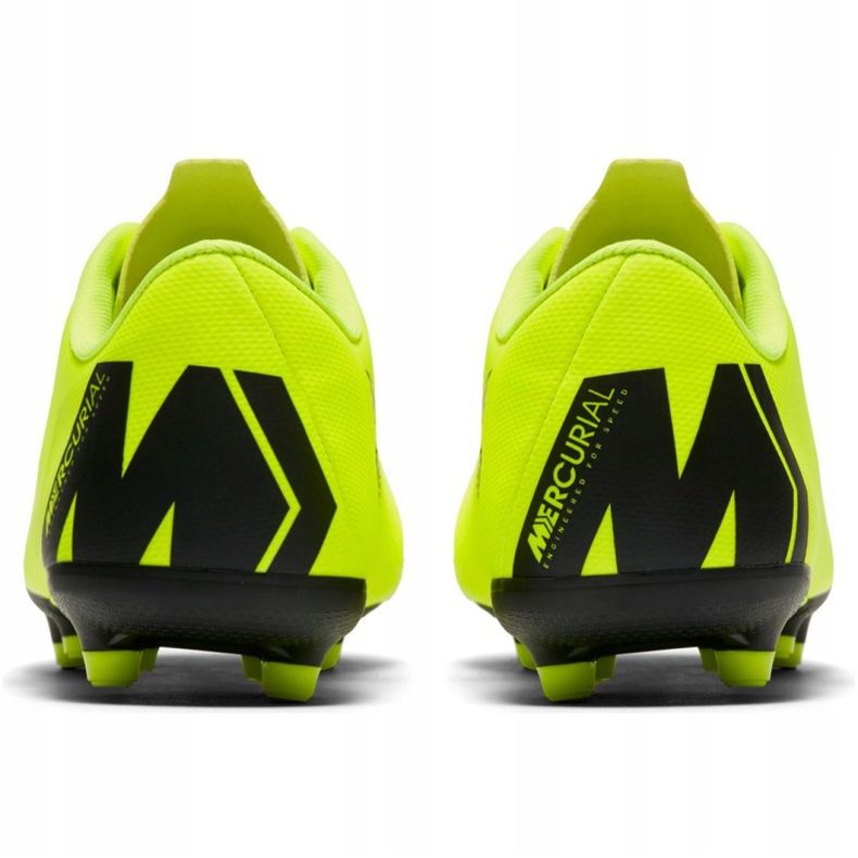 Buty piłkarskie Nike Mercurial Vapor 12 Academy Mg Jr AH7347 701 wielokolorowe żółte 1