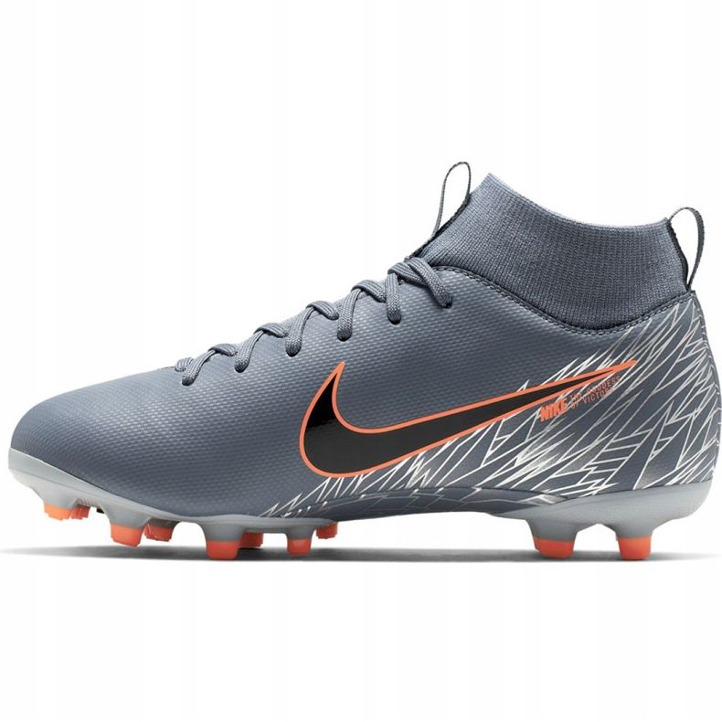 Buty piłkarskie Nike Mercurial Superfly 6 Academy Mg Jr AH7337 408 wielokolorowe szare 1