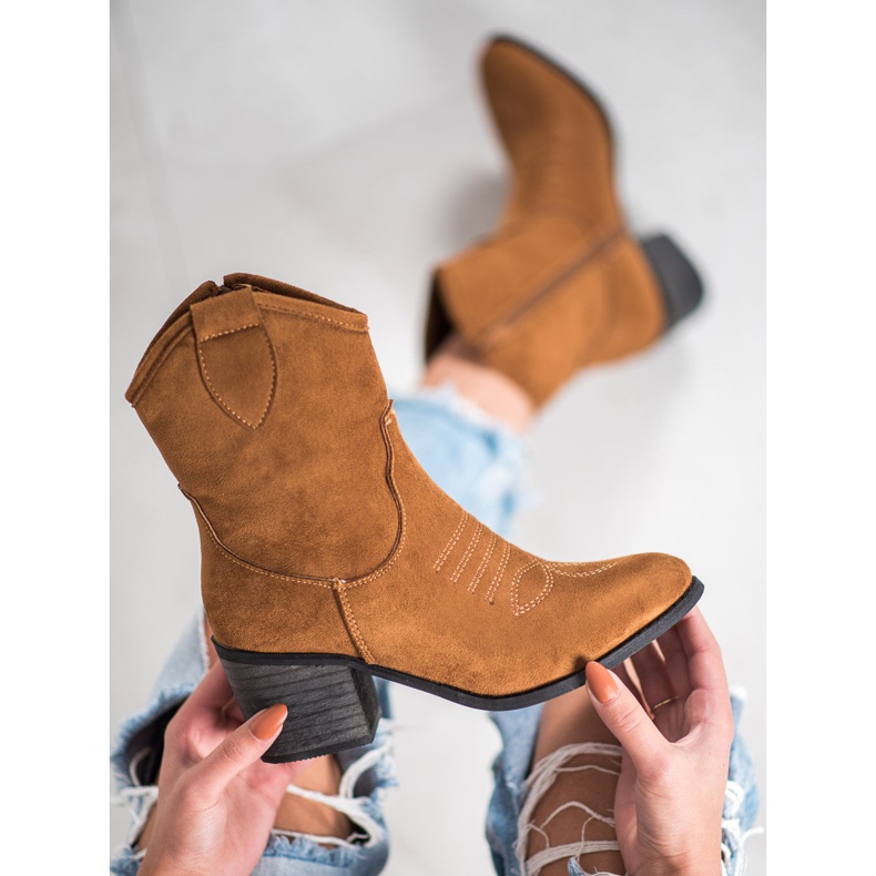 Super Mode Brązowe Kowbojki 1