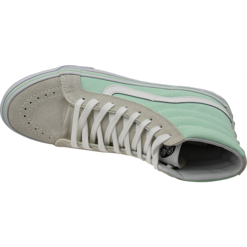 Buty Vans Sk8-Hi Slim W VA32R2MQV brązowe wielokolorowe 2