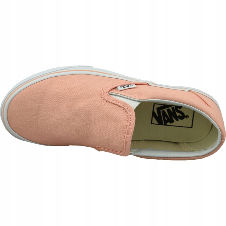 Buty Vans Classic Slip-On W VA38F7MR1 różowe 2