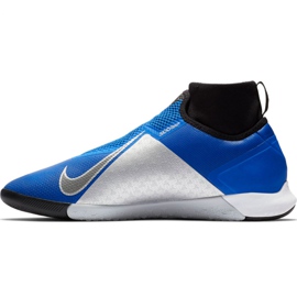 Buty piłkarskie Nike React Phantom Vsn Pro Df Ic M AO3276 400 niebieskie wielokolorowe 1