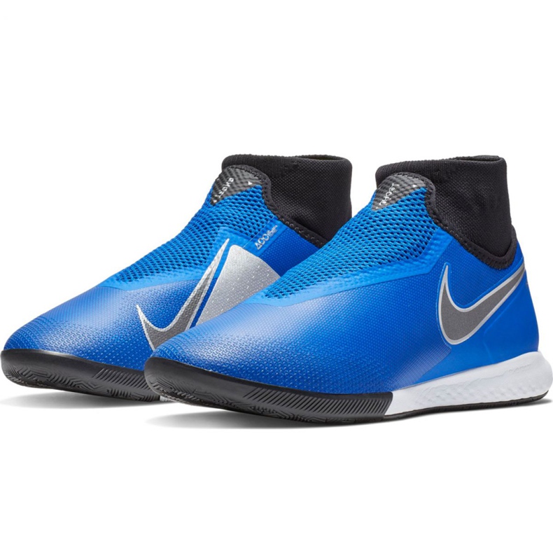 Buty piłkarskie Nike React Phantom Vsn Pro Df Ic M AO3276 400 wielokolorowe niebieskie 2