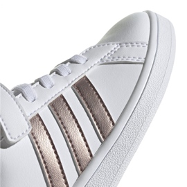 Buty adidas Grand Court C Jr EF0107 białe 3
