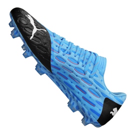 Buty piłkarskie Puma Future 5.1 Netfit Low Fg / Ag M 105791-01 niebieskie niebieskie 1