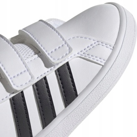Buty adidas Grand Court I Jr EF0118 białe 3