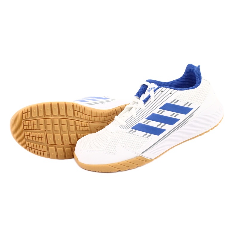 Buty adidas Alta Run Jr BA9426 białe niebieskie 5