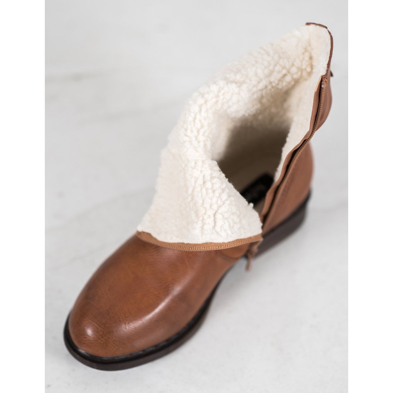 Super Me Ciepłe Kowbojki brązowe 1