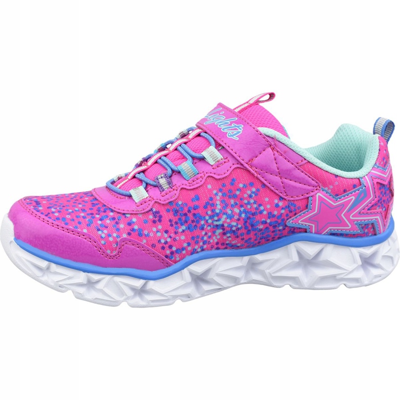Buty Skechers Galaxy Lights Jr 10920L-NPMT różowe 1
