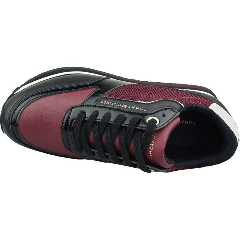 Buty Tommy Hilfiger Tommy Retro Branded Sneaker W FW0FW04305 Gby czerwone 2