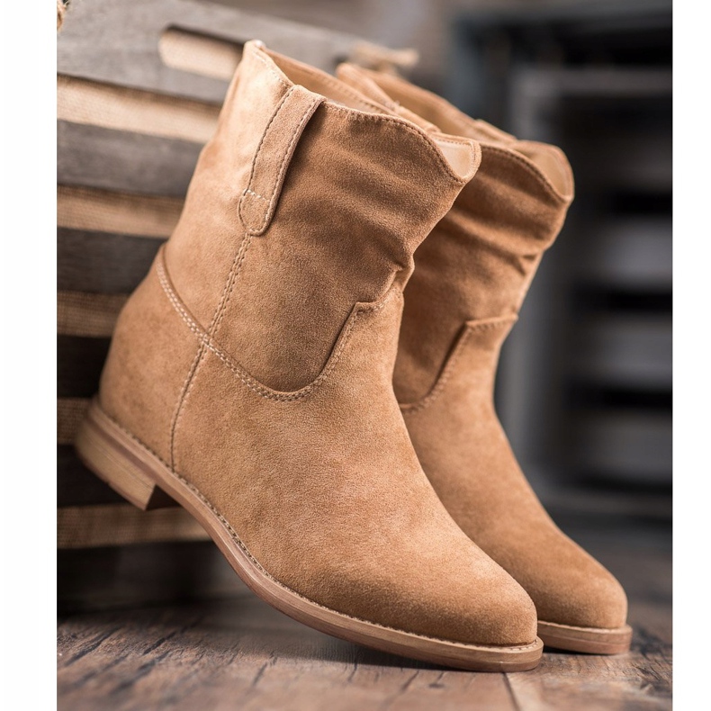 Seastar Modne Kowbojki brązowe 1