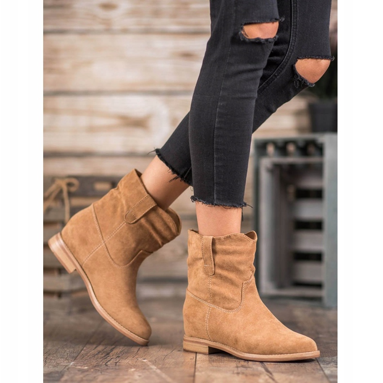 Seastar Modne Kowbojki brązowe 2