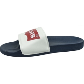 Klapki Levi's June Batwing 228998-794-17 białe 1