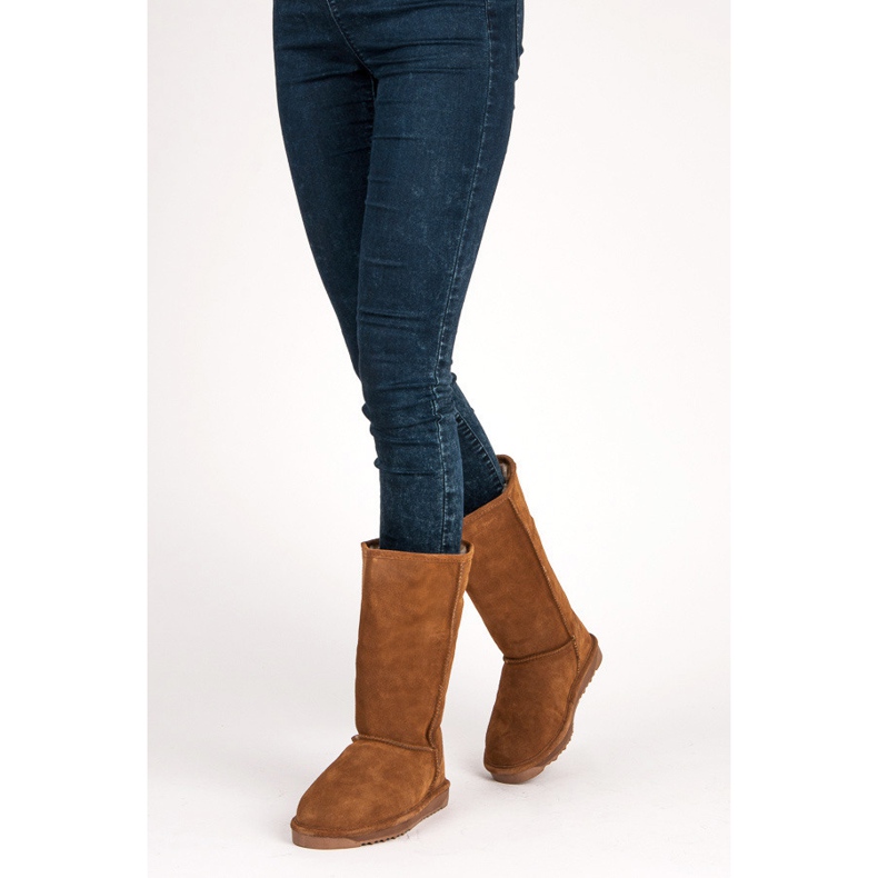 Goodin Camelowe Mukluki brązowe 2