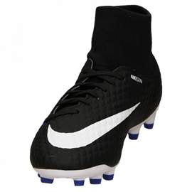 Buty piłkarskie Nike Hypervenom Phelon 3 Df Fg M 917764-002 czarne czarne 3