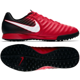 Buty piłkarskie Nike TiempoX Ligera Iv czerwone 3