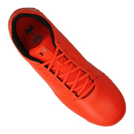 Buty piłkarskie Under Armour Magnetico Select Tf M 3000116-600 pomarańczowe czerwone 4