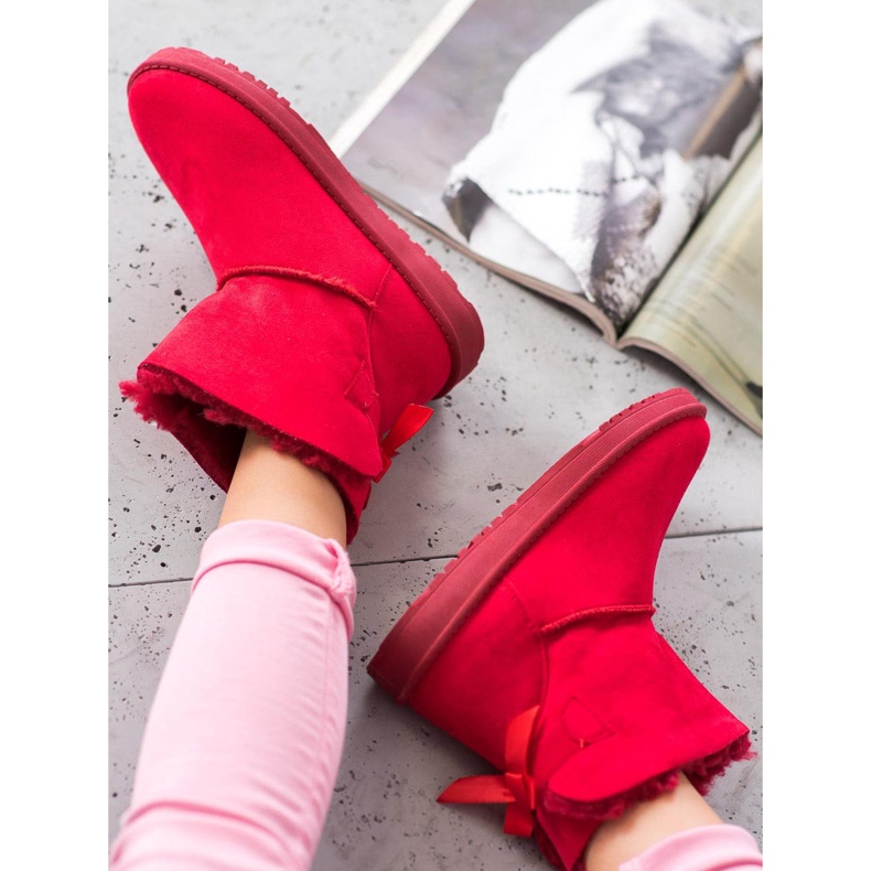 Haver Wygodne Mukluki czerwone 2