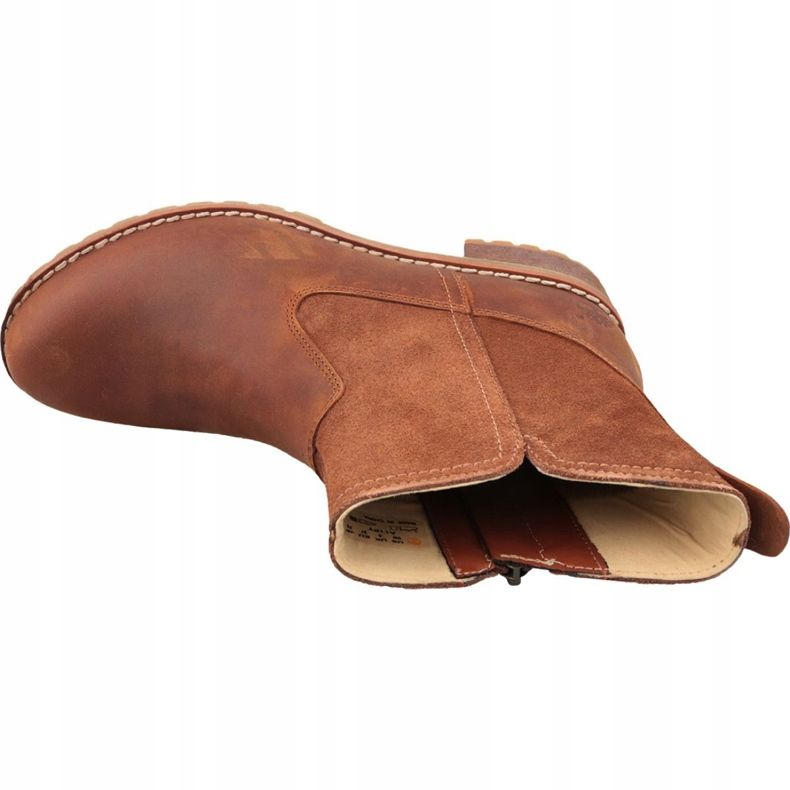 Buty Timberland W Wenham Biker W A11PT brązowe 2