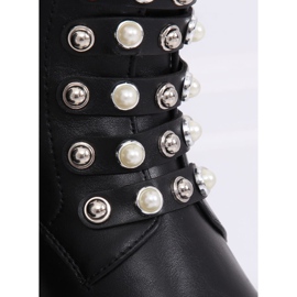 Botki militarne czarne 7671-PA Black 2