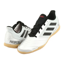 Buty halowe adidas Predator 19.4 In M F35630 srebrny 3