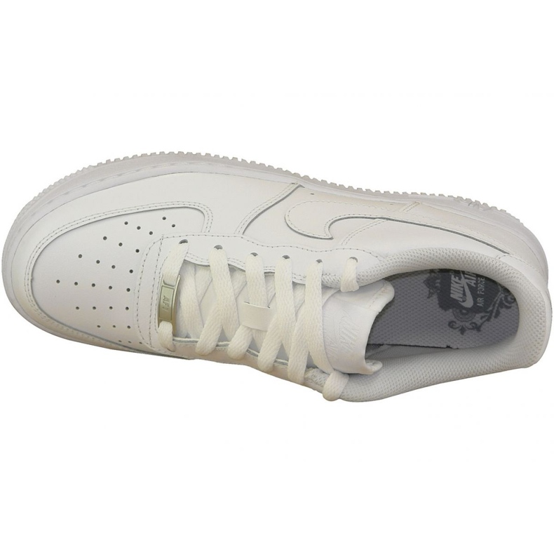 Buty Nike Air force 1 Gs Jr 314192-117 białe 2