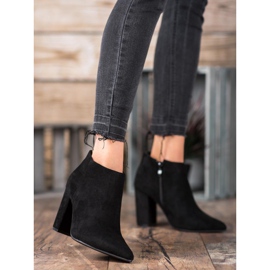 Marquiz Seksowne Botki Na Suwak czarne 2